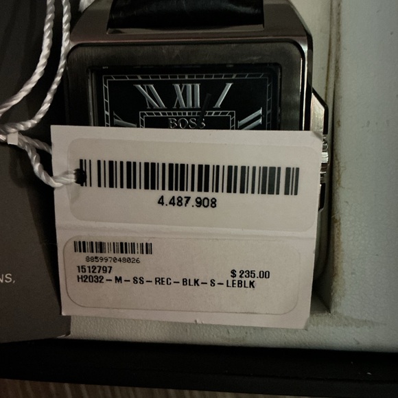 Hugo Boss Black Rectangular Watch - Picture 7 of 7